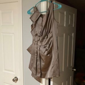 KAREN MILLEN Silver dress